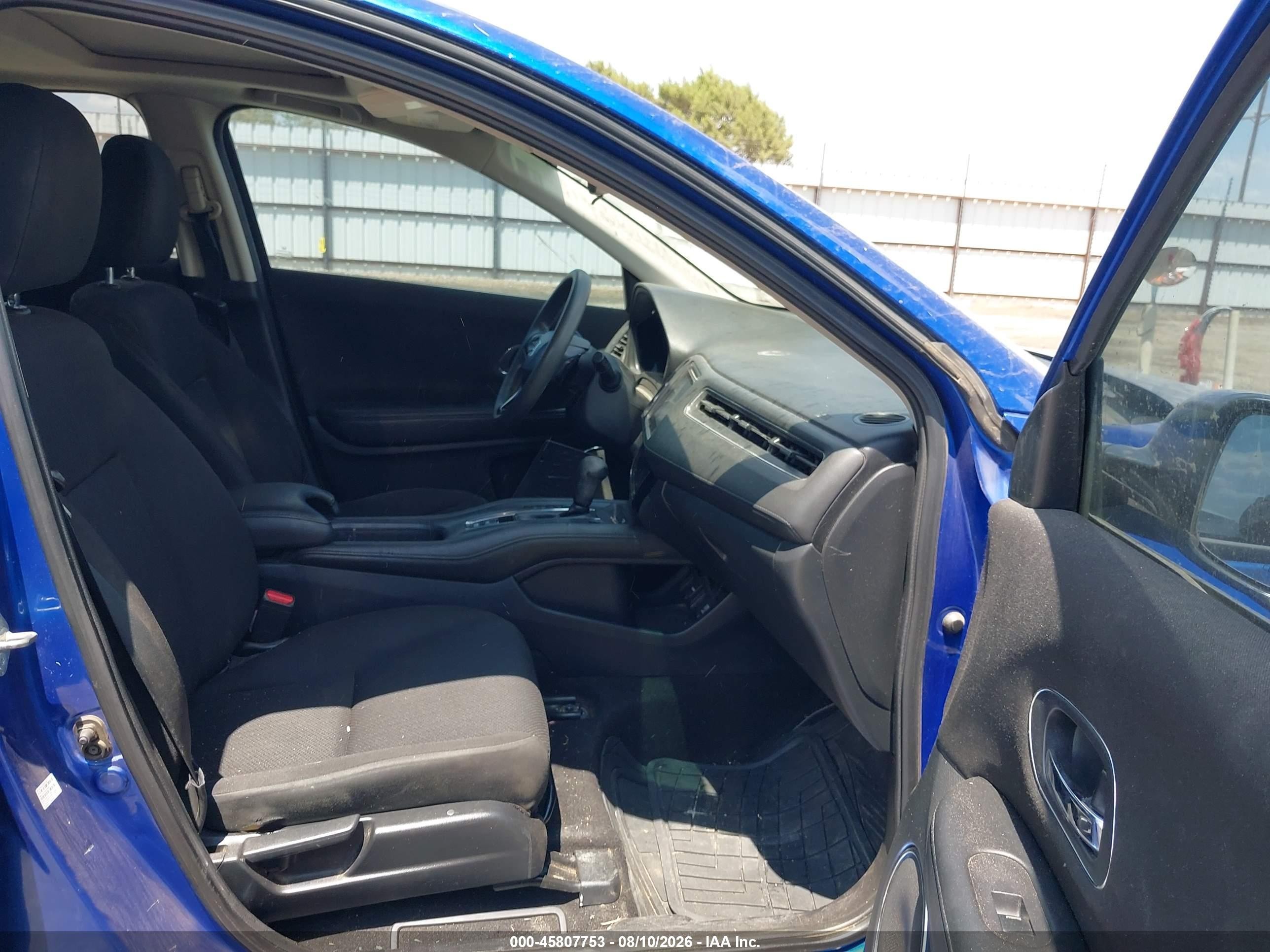 2018 Honda Hr-v Ex Blue vin: 3CZRU5H5XJM718091