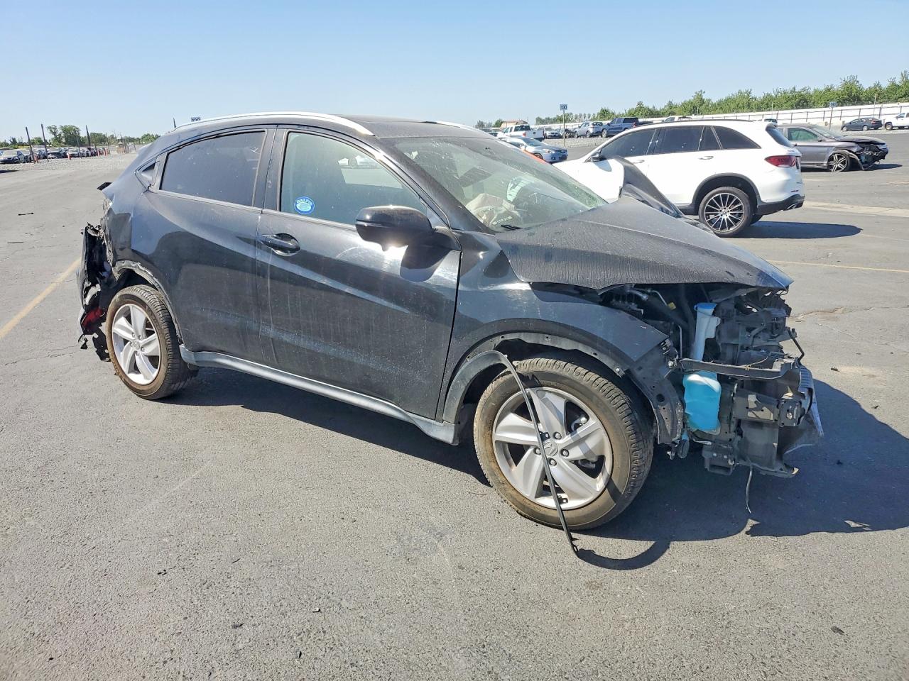 2019 Honda Hr-v Exl Black vin: 3CZRU5H71KM708231