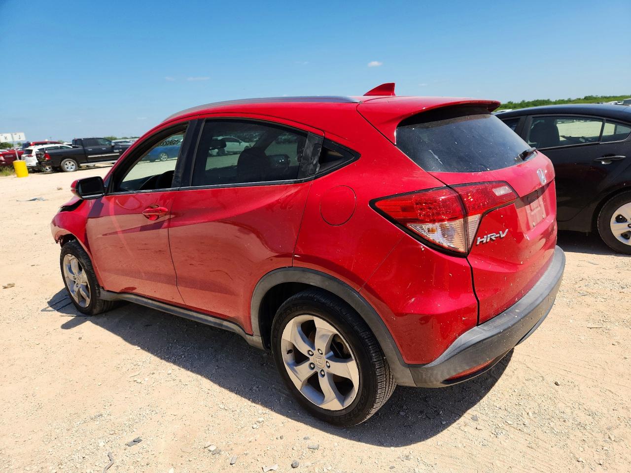 2016 Honda Hr-v Exl Красный vin: 3CZRU5H73GM723854
