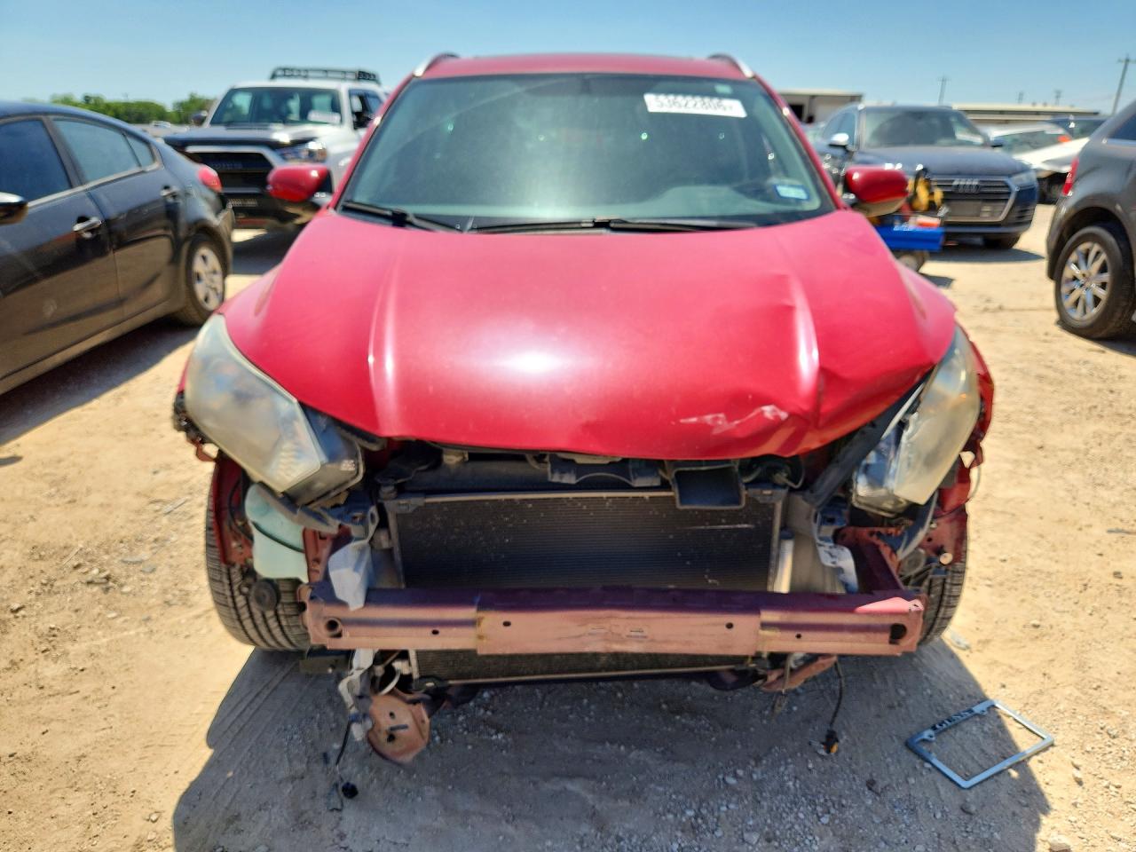 2016 Honda Hr-v Exl Красный vin: 3CZRU5H73GM723854