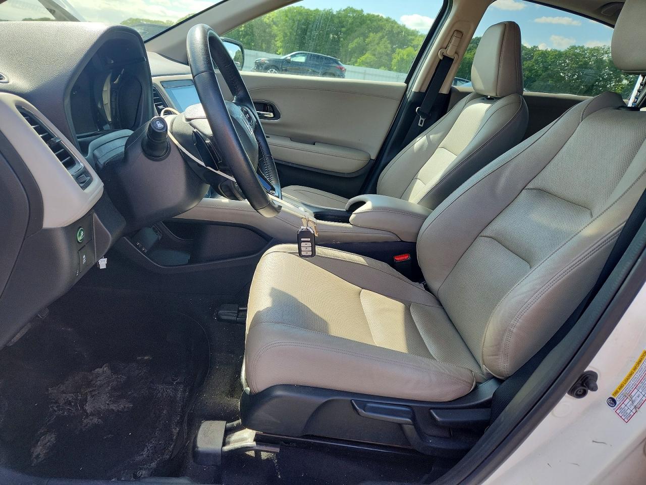 2021 Honda Hr-v Exl White vin: 3CZRU5H73MM722179