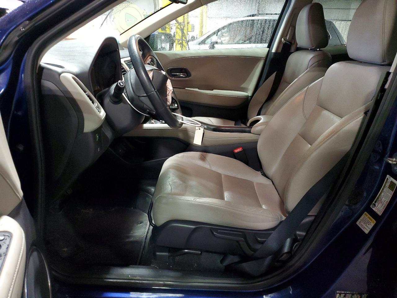 2016 Honda Hr-v Exl Blue vin: 3CZRU5H75GM711768