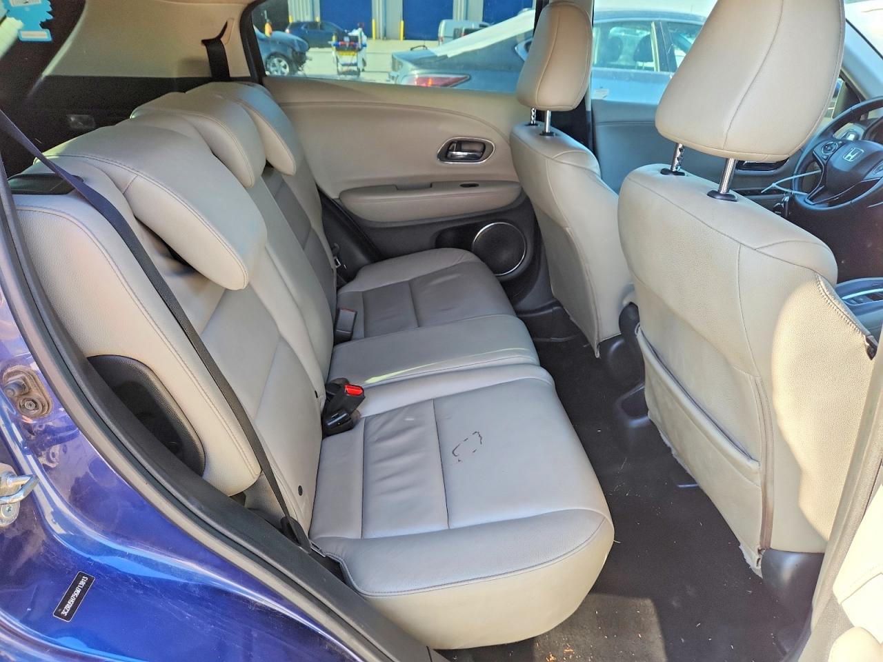 2016 Honda Hr-v Exl Blue vin: 3CZRU5H75GM713813