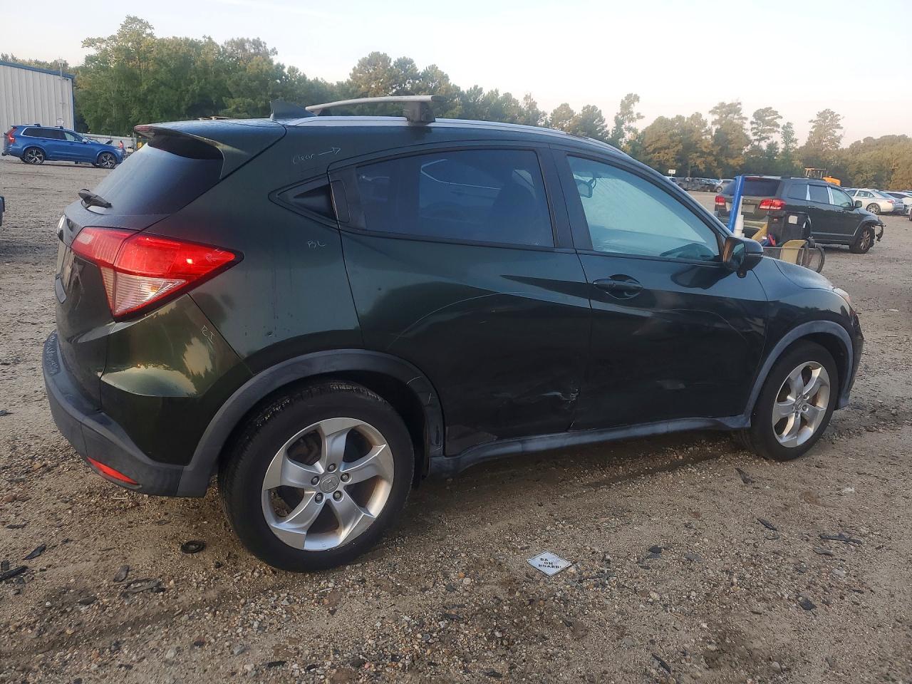 2016 Honda Hr-v Exl Green vin: 3CZRU5H76GM707261