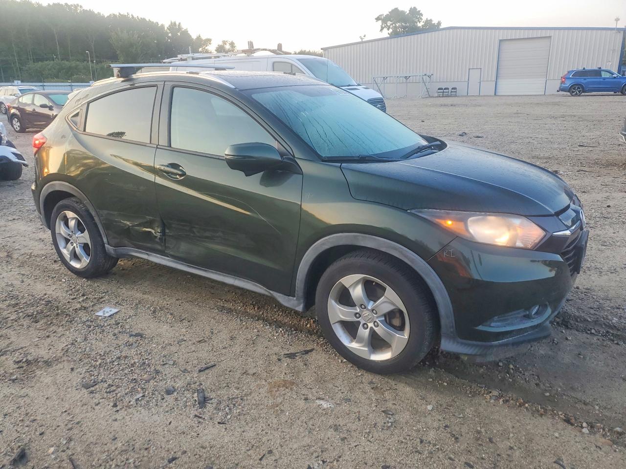 2016 Honda Hr-v Exl Green vin: 3CZRU5H76GM707261