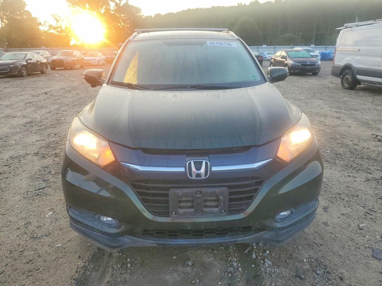 2016 Honda Hr-v Exl Green vin: 3CZRU5H76GM707261