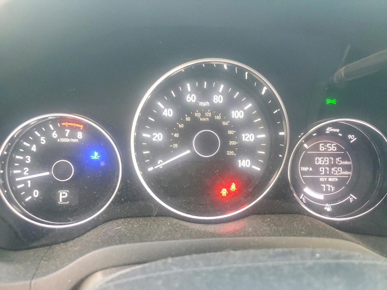 2016 Honda Hr-v Exl Green vin: 3CZRU5H76GM707261