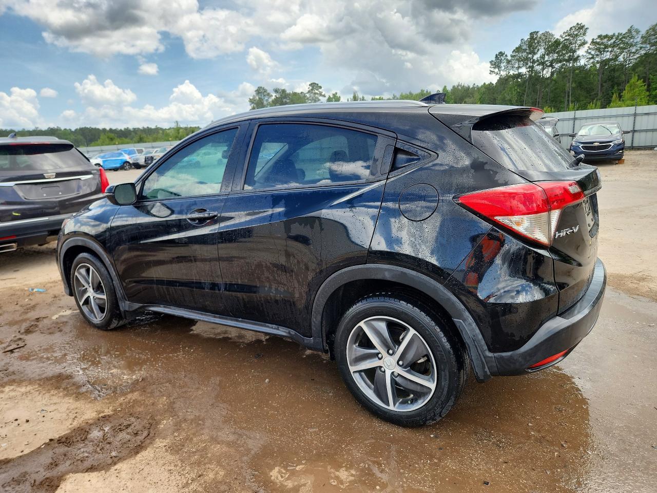 2021 Honda Hr-v Exl Black vin: 3CZRU5H76MM703321