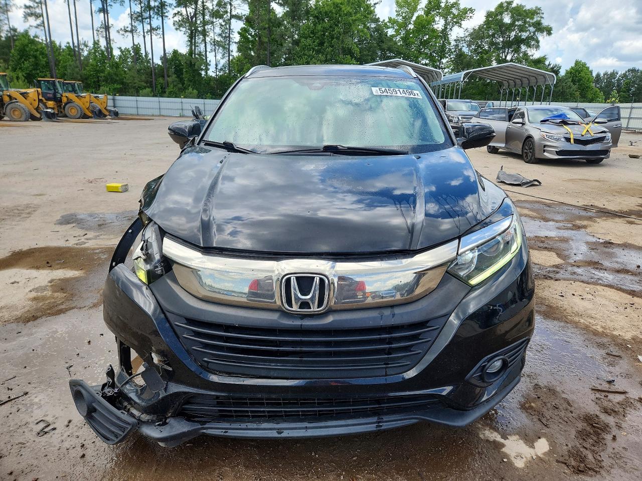 2021 Honda Hr-v Exl Black vin: 3CZRU5H76MM703321