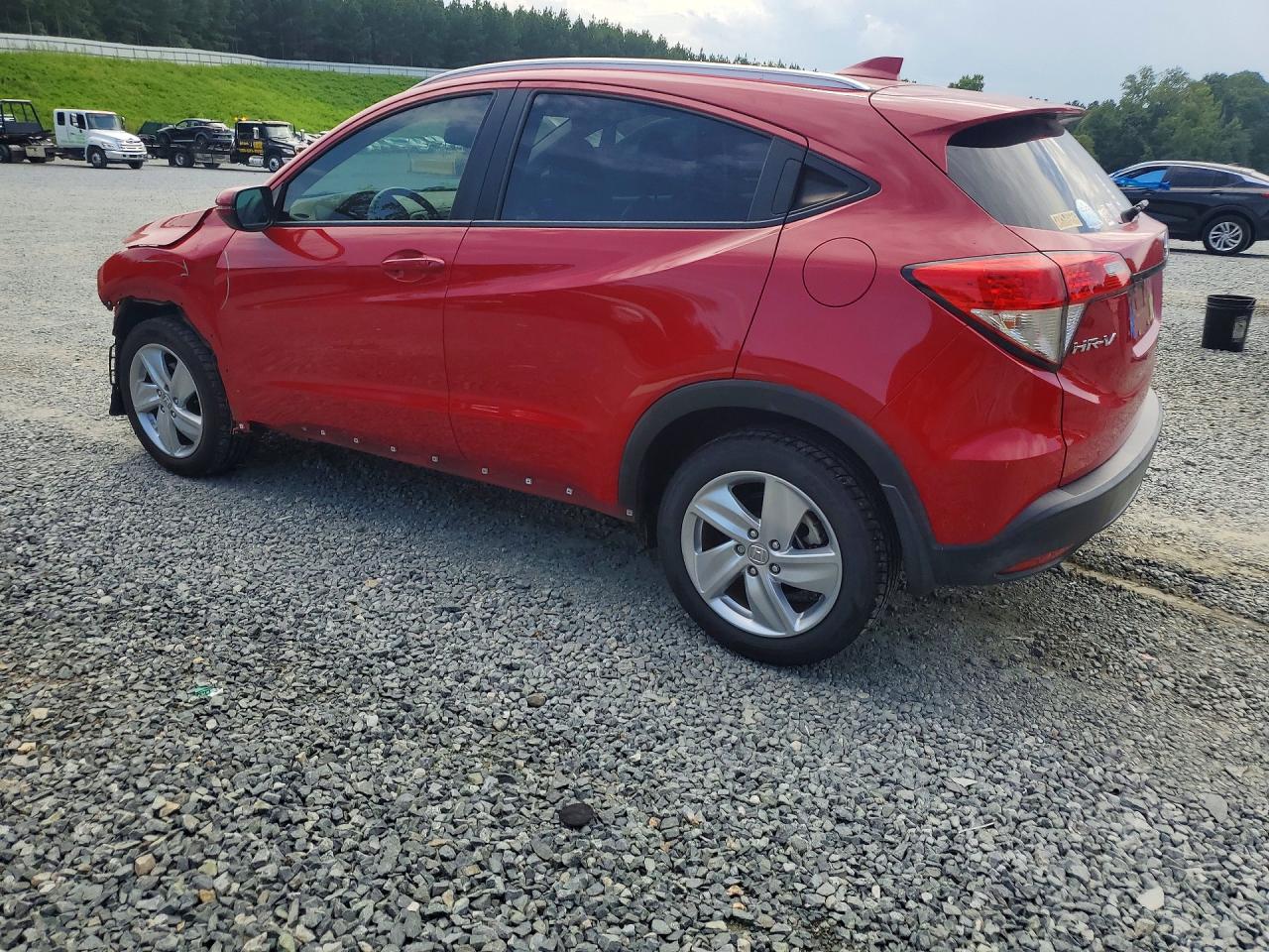 2019 Honda Hr-v Exl Red vin: 3CZRU5H77KM709738