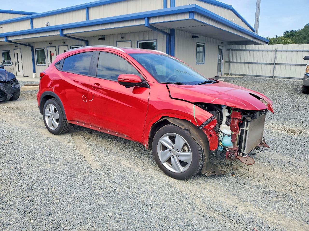 2019 Honda Hr-v Exl Red vin: 3CZRU5H77KM709738