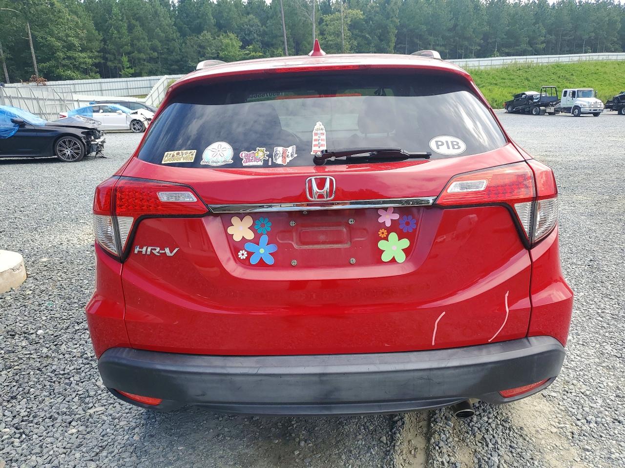 2019 Honda Hr-v Exl Red vin: 3CZRU5H77KM709738