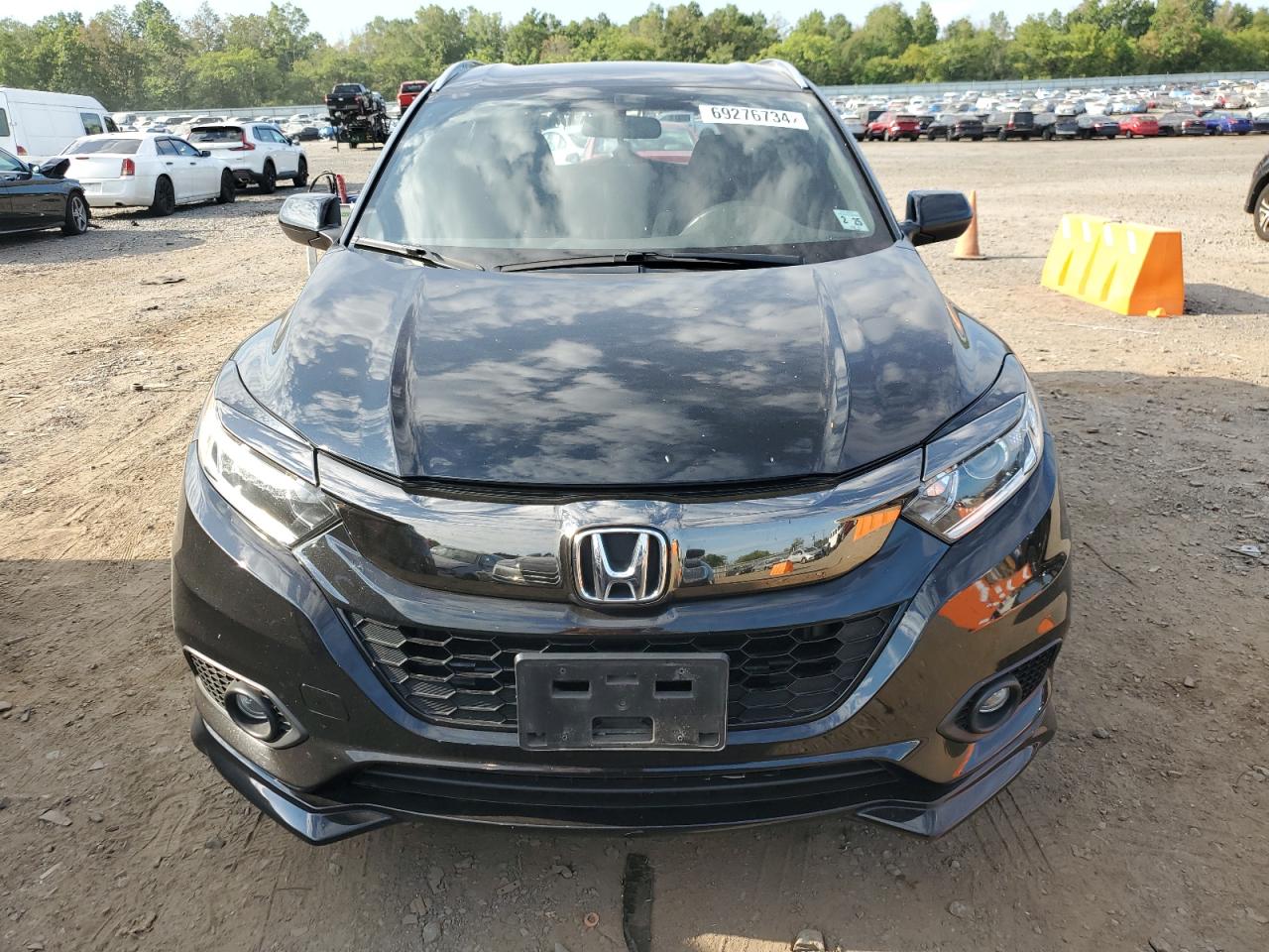 2019 Honda Hr-v Sport Black vin: 3CZRU6H10KM738628