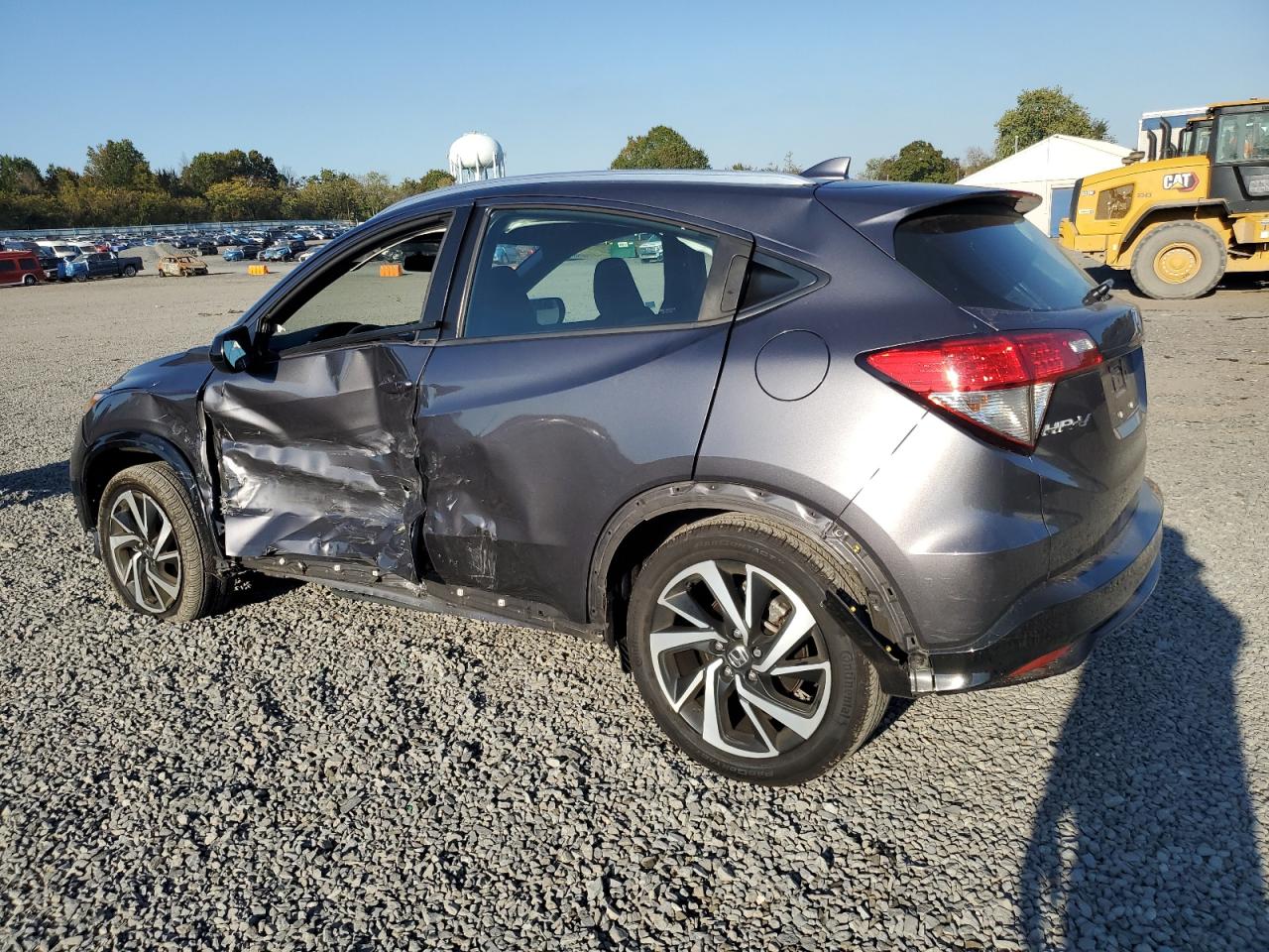 2020 Honda Hr-v Sport Gray vin: 3CZRU6H11LM727249