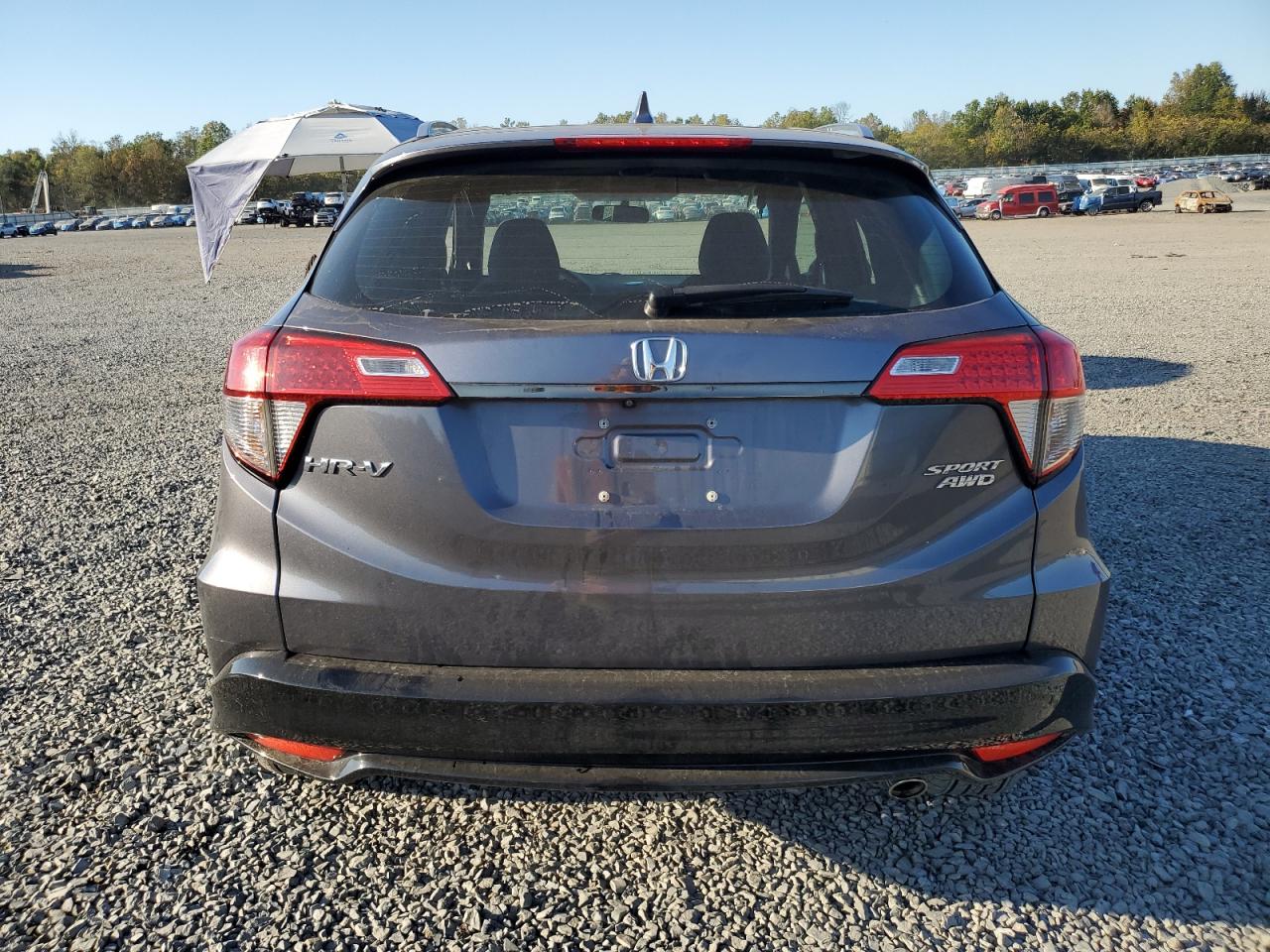 2020 Honda Hr-v Sport Gray vin: 3CZRU6H11LM727249