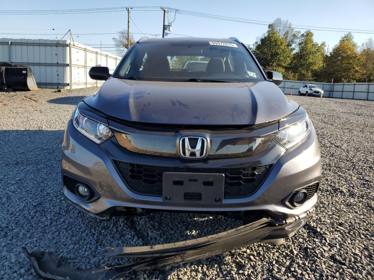 2020 Honda Hr-v Sport Gray vin: 3CZRU6H11LM727249