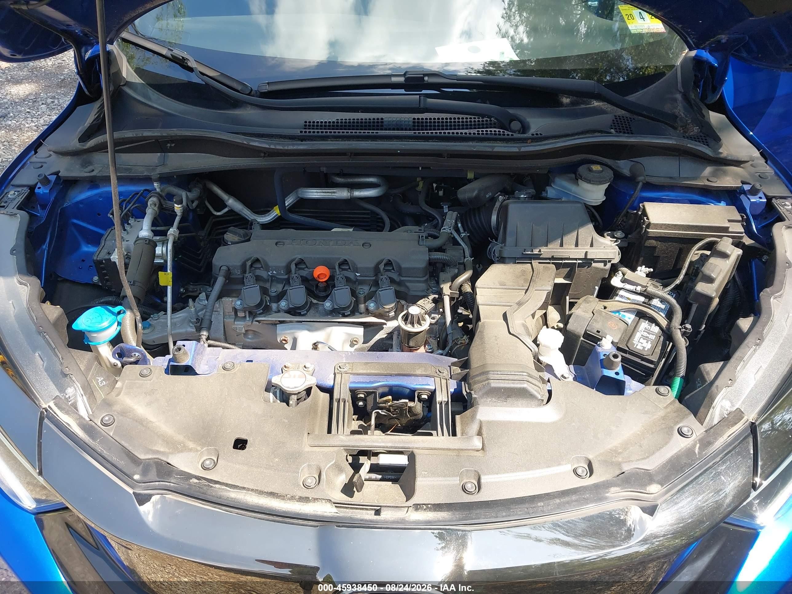 2021 Honda Hr-v Awd Sport Синий vin: 3CZRU6H11MM728631