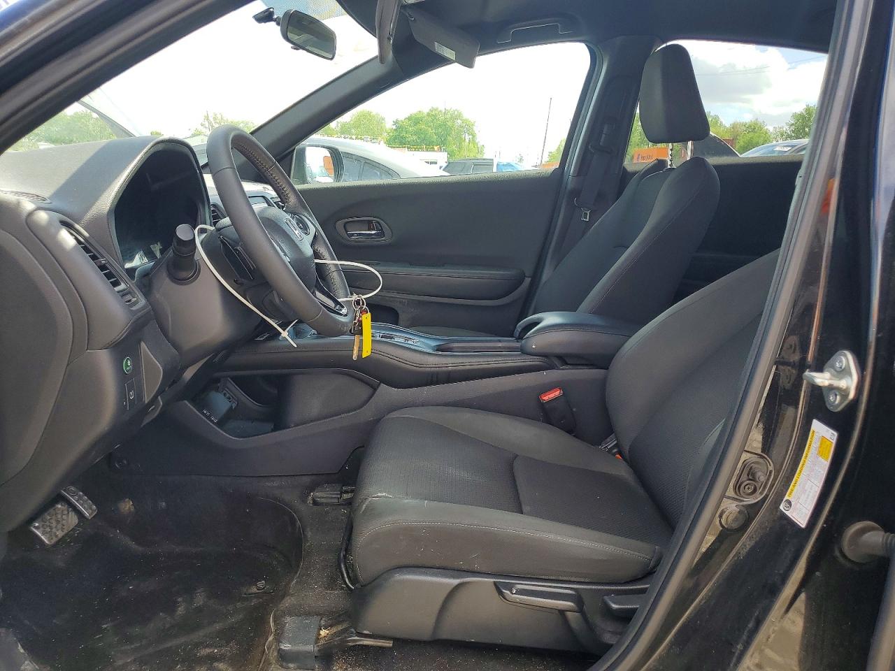 2021 Honda Hr-v Sport Black vin: 3CZRU6H12MM703642