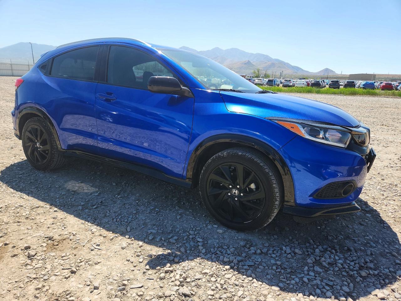 2021 Honda Hr-v Sport Blue vin: 3CZRU6H13MM719798