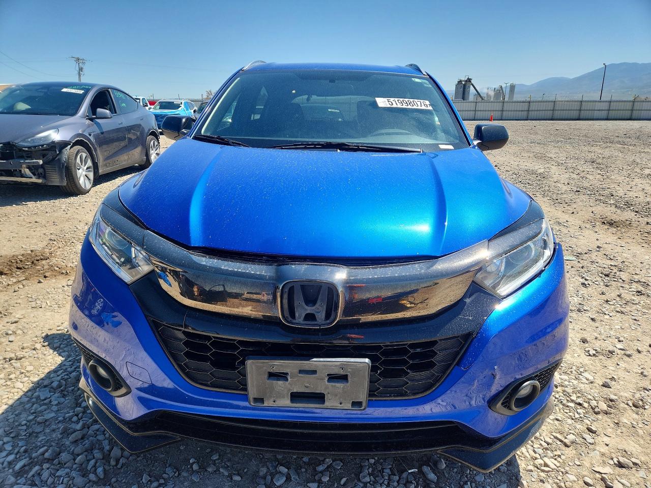 2021 Honda Hr-v Sport Blue vin: 3CZRU6H13MM719798
