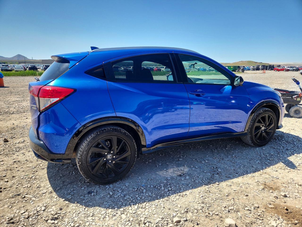 2021 Honda Hr-v Sport Blue vin: 3CZRU6H13MM719798