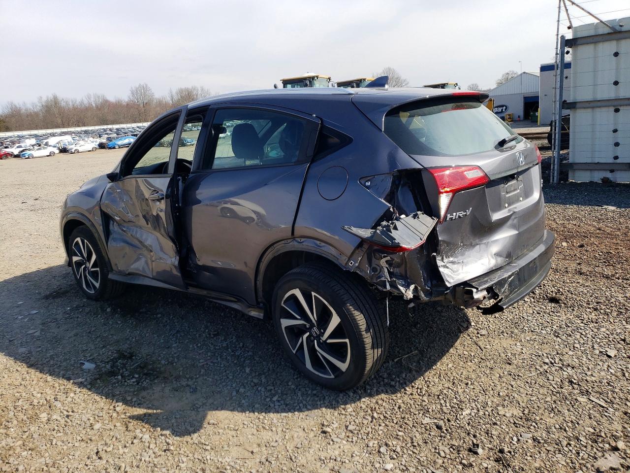 2019 Honda Hr-v Sport Серый vin: 3CZRU6H14KG715304