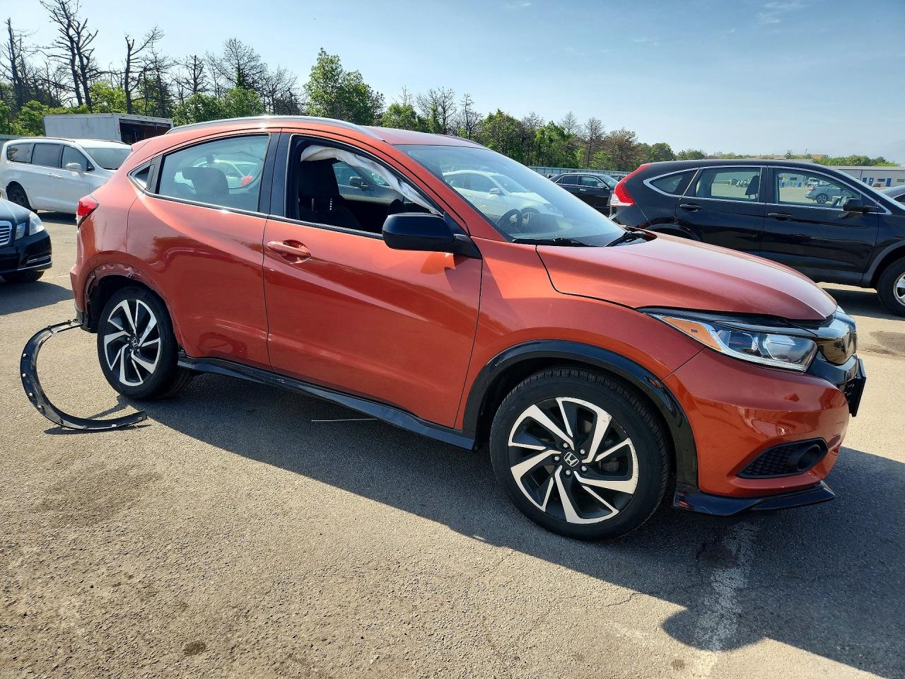 2020 Honda Hr-v Sport Оранжевый vin: 3CZRU6H15LM727982