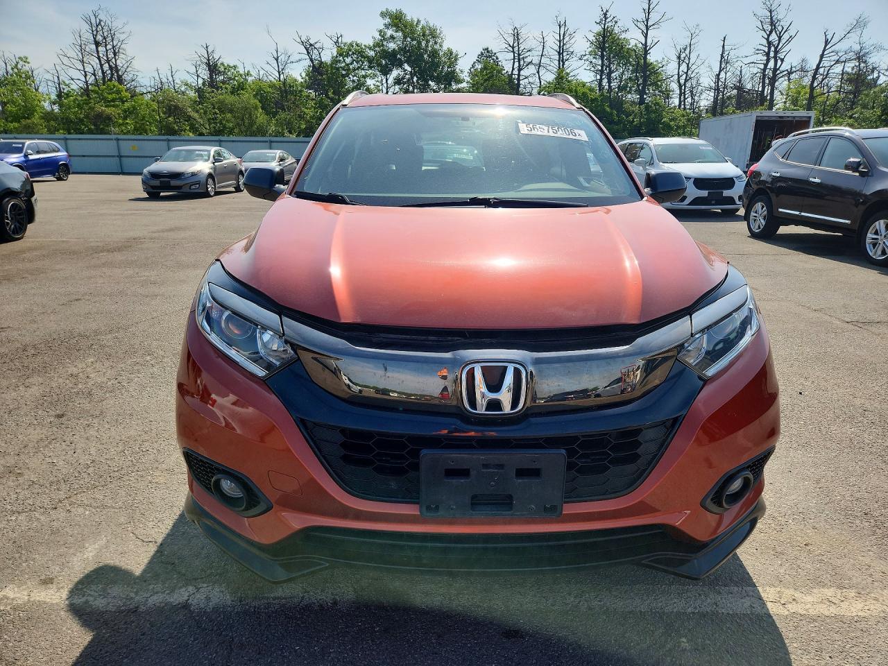 2020 Honda Hr-v Sport Оранжевый vin: 3CZRU6H15LM727982