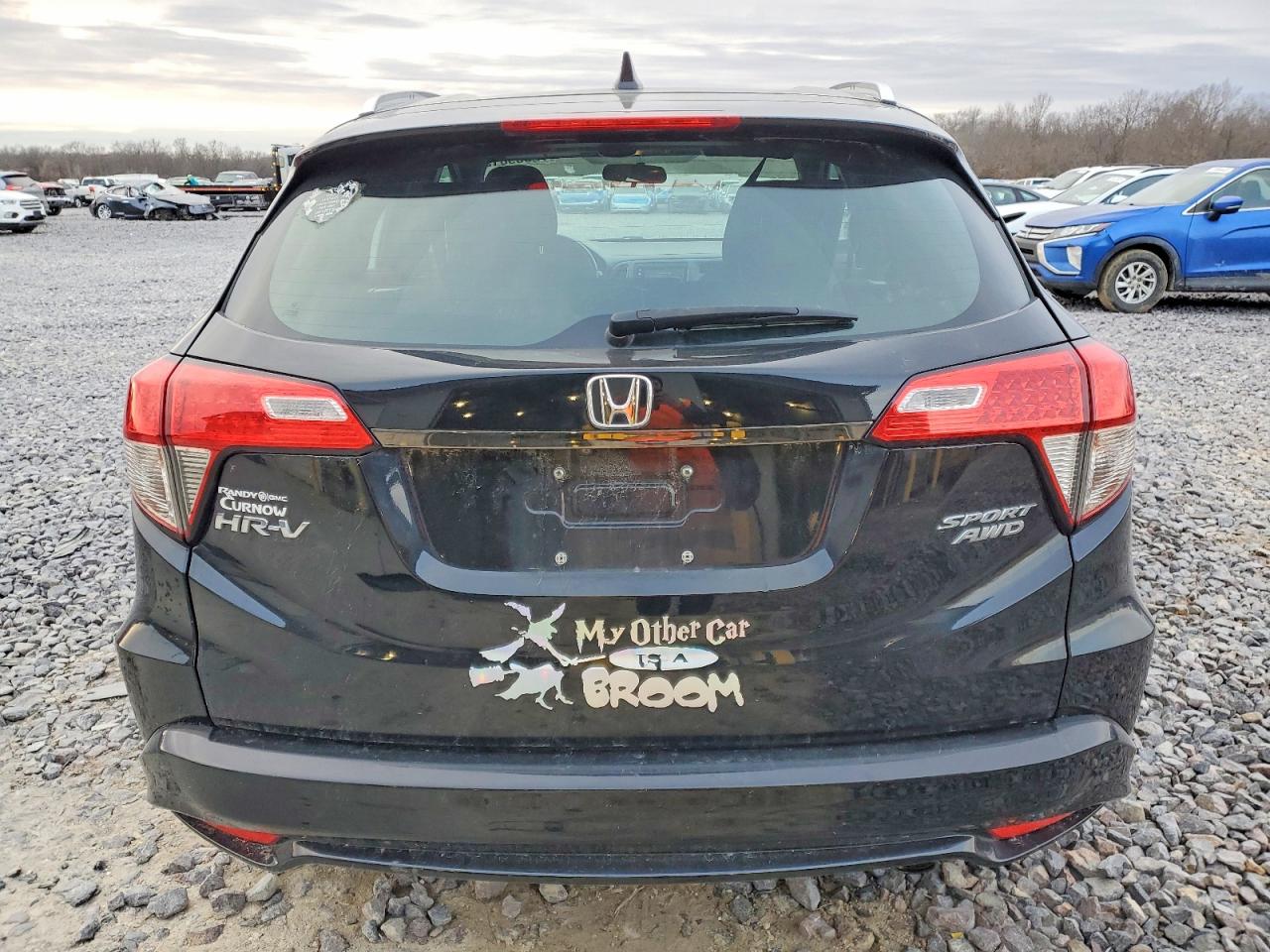2019 Honda Hr-v Sport Black vin: 3CZRU6H17KG702126