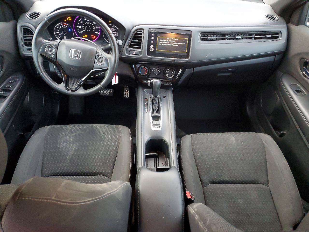2019 Honda Hr-v Sport Black vin: 3CZRU6H17KG702126