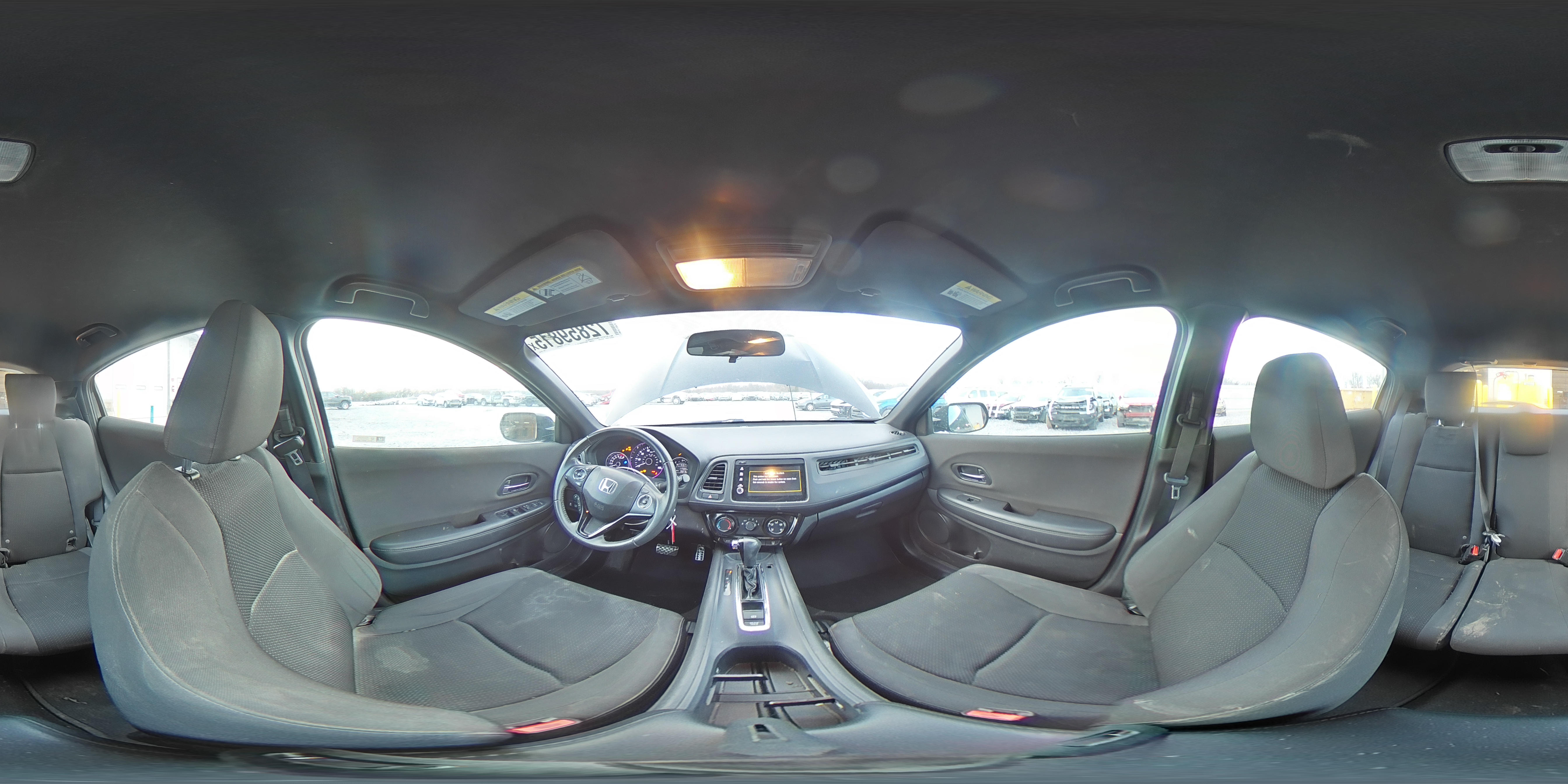 2019 Honda Hr-v Sport Black vin: 3CZRU6H17KG702126