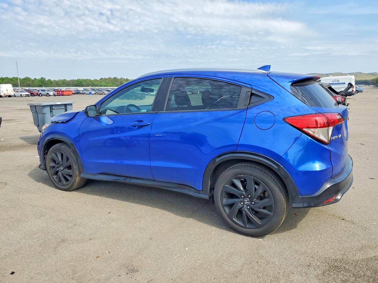 2021 Honda Hr-v Sport Blue vin: 3CZRU6H17MM723014