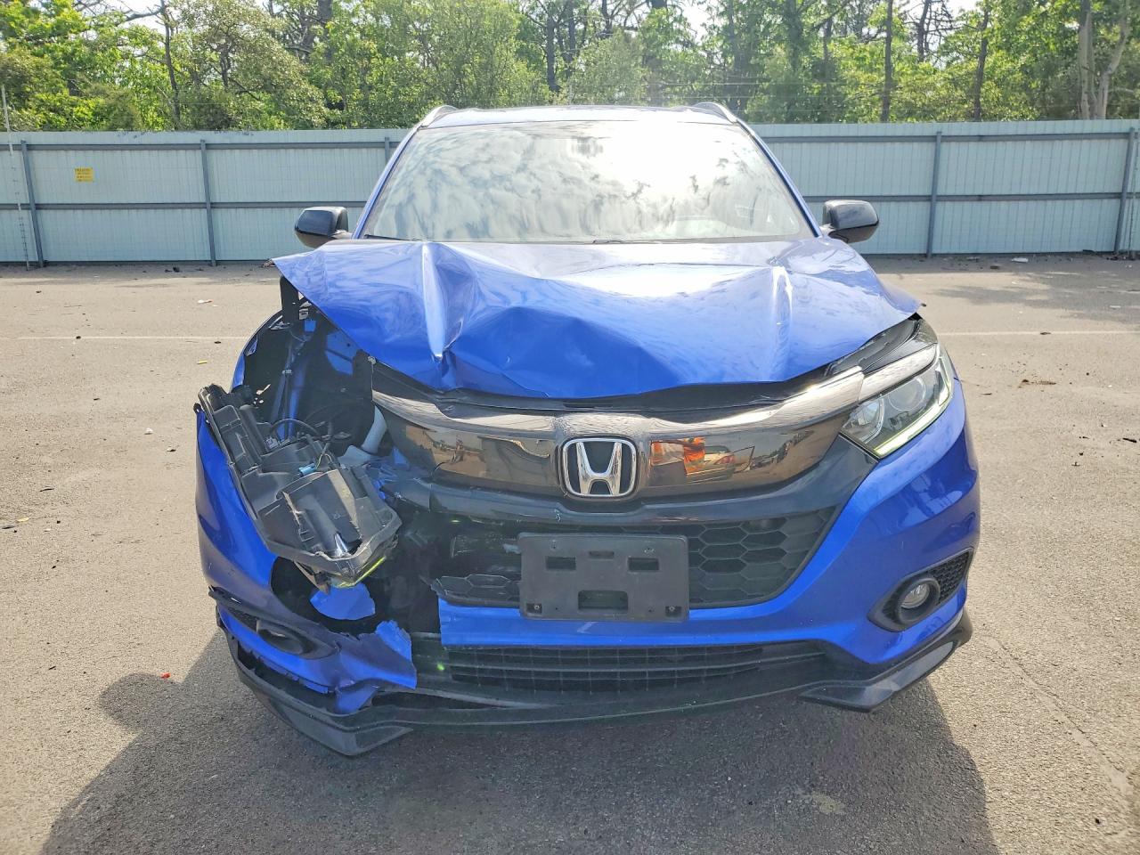2021 Honda Hr-v Sport Blue vin: 3CZRU6H17MM723014