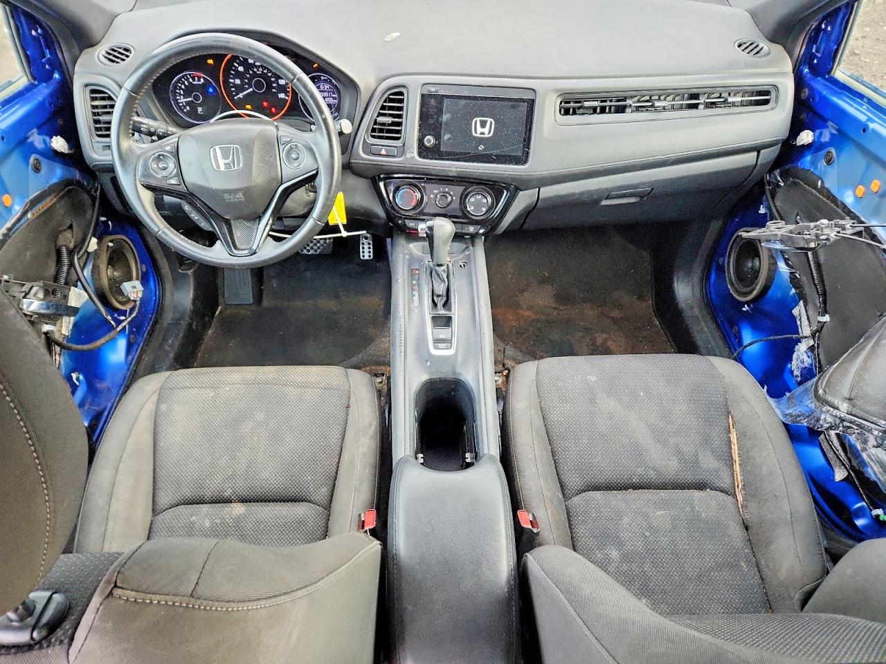 2019 Honda Hr-v Sport Blue vin: 3CZRU6H18KG725351