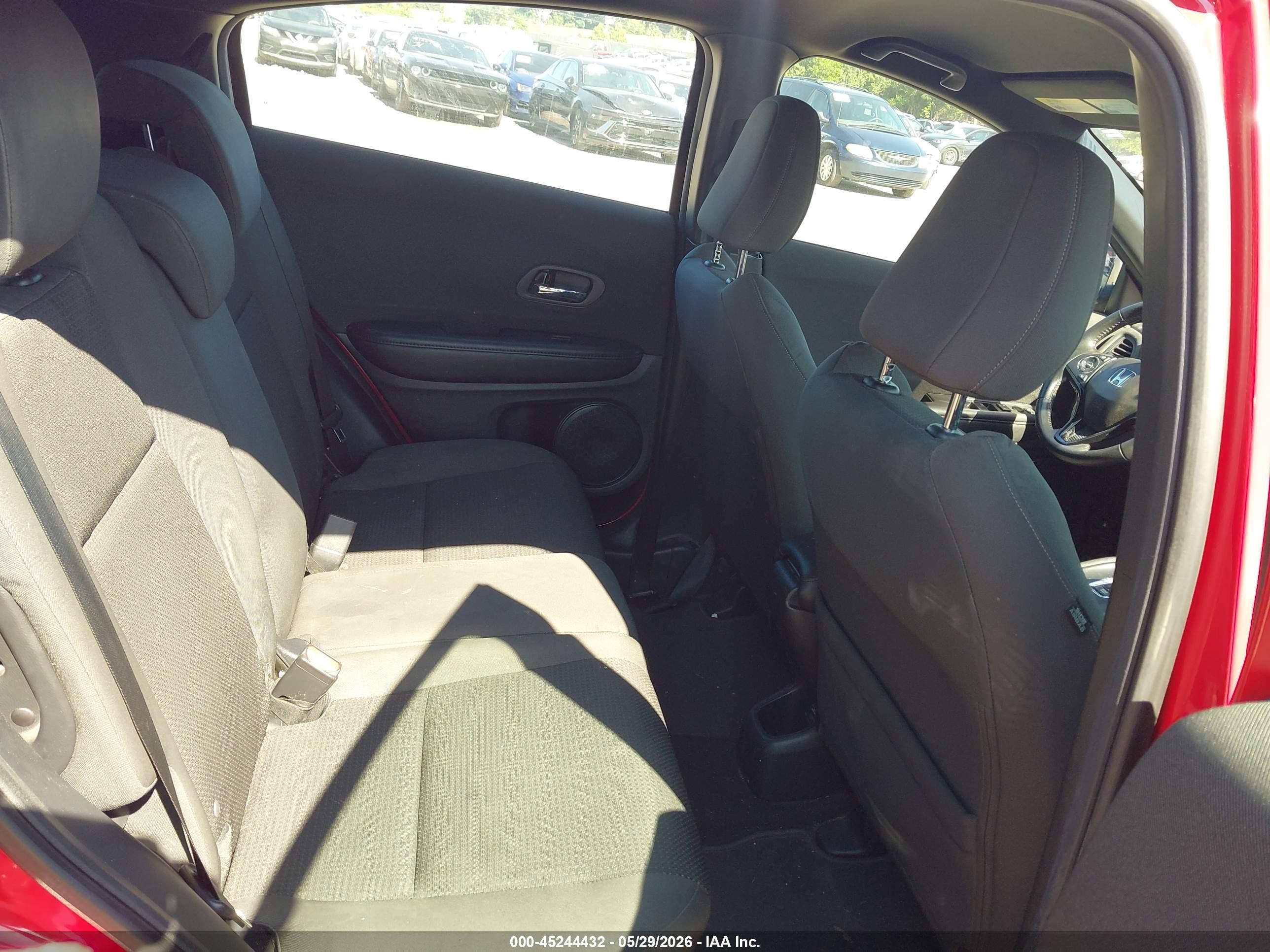 2019 Honda Hr-v Sport Red vin: 3CZRU6H18KM727280