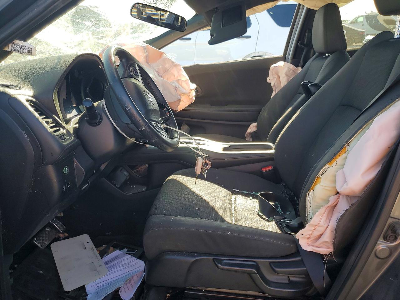 2021 Honda Hr-v Sport Gray vin: 3CZRU6H19MM728294