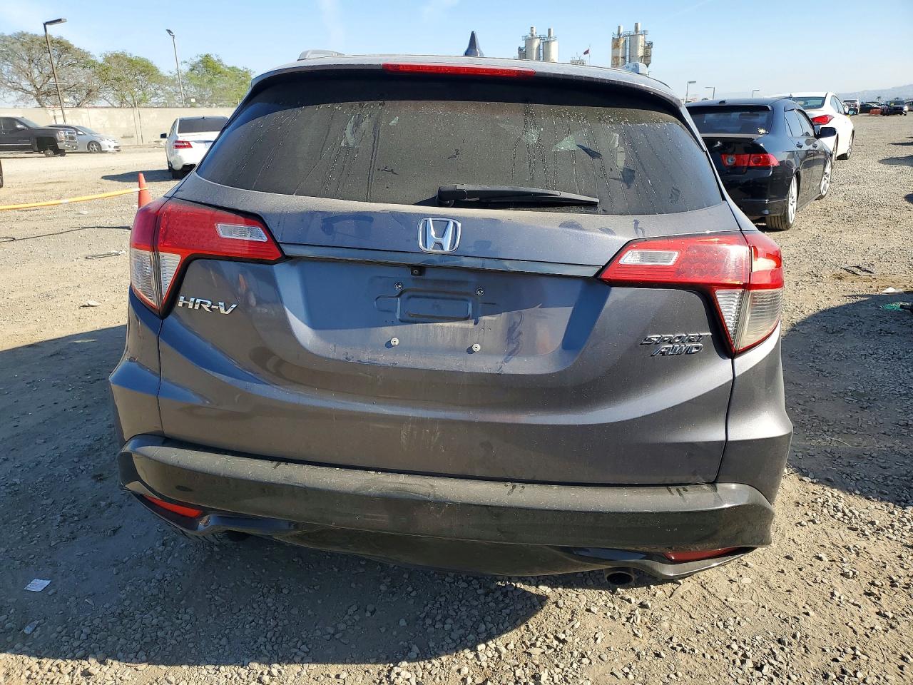 2021 Honda Hr-v Sport Gray vin: 3CZRU6H19MM728294