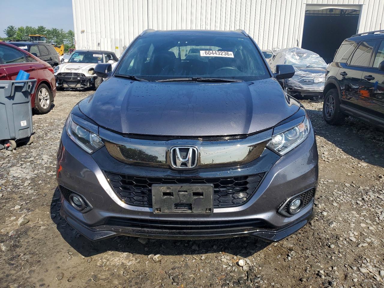 2021 Honda Hr-v Sport Silver vin: 3CZRU6H1XMM753804