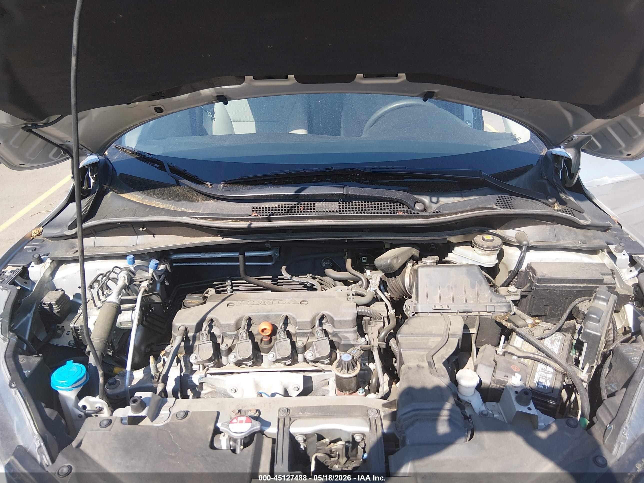 2016 Honda Hr-v Lx Серебряный vin: 3CZRU6H30GM738556