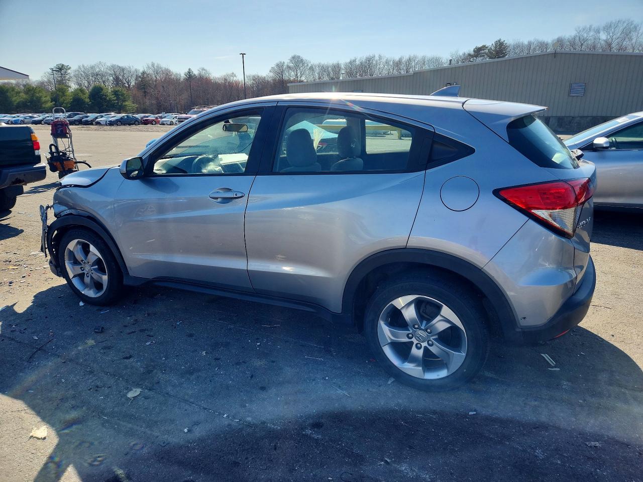2019 Honda Hr-v Lx Silver vin: 3CZRU6H30KG728813