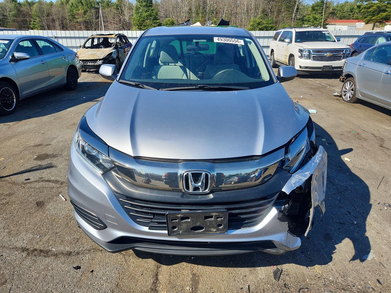 2019 Honda Hr-v Lx Silver vin: 3CZRU6H30KG728813