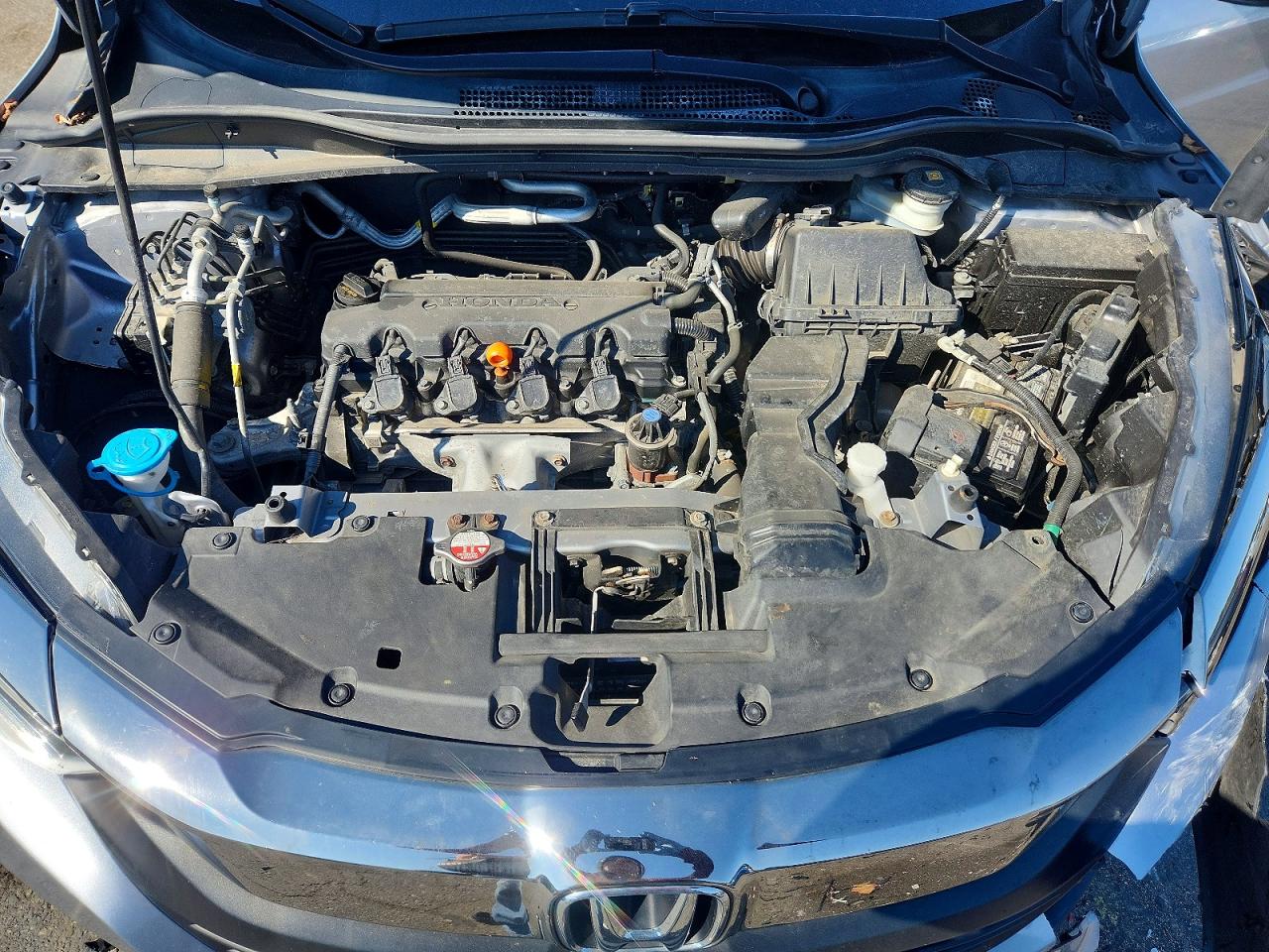 2019 Honda Hr-v Lx Silver vin: 3CZRU6H30KG728813