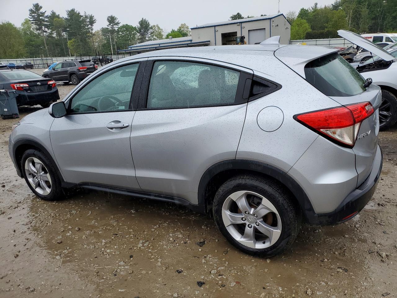 2020 Honda Hr-v Lx Silver vin: 3CZRU6H30LM709004