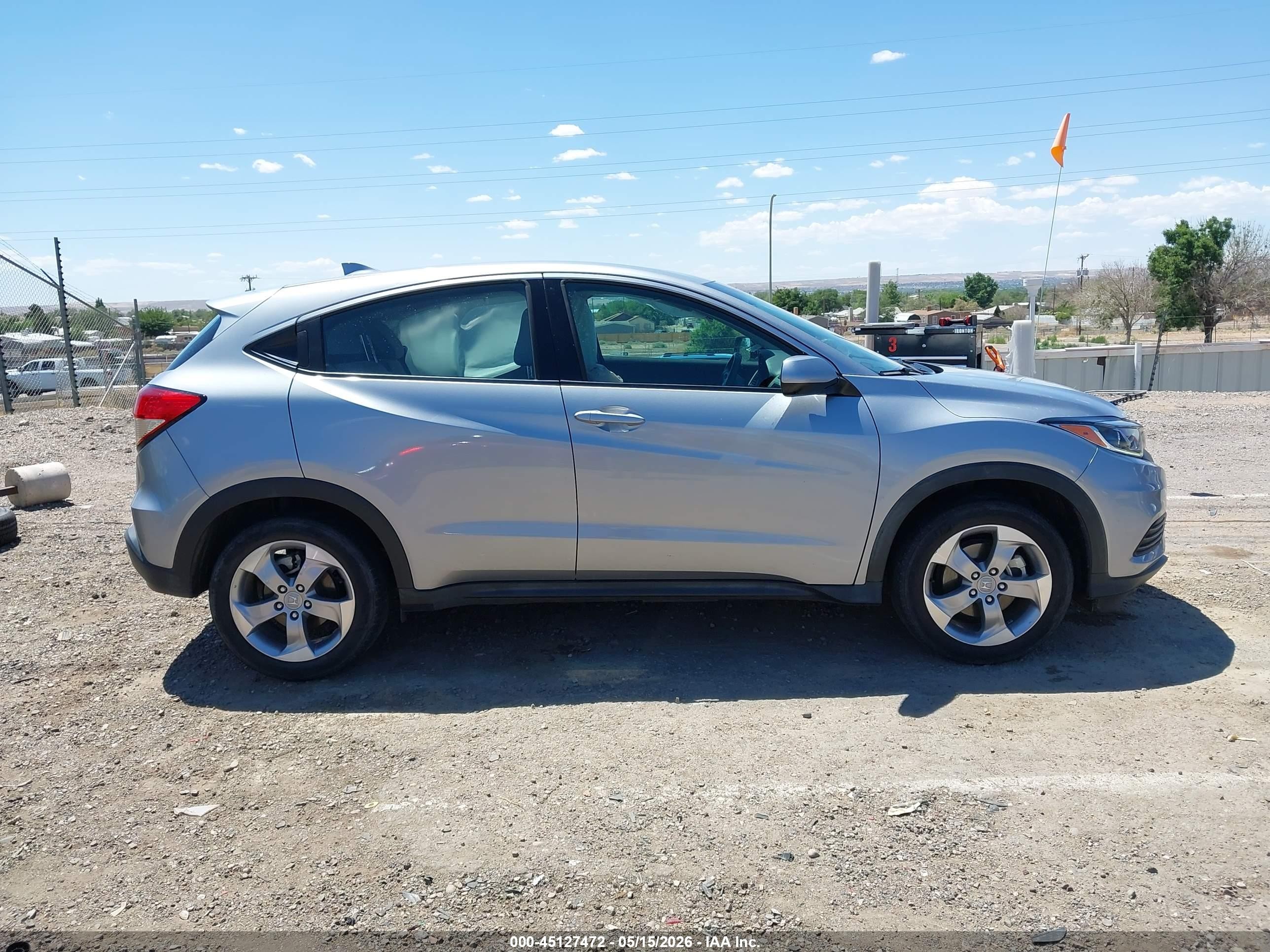 2021 Honda Hr-v Awd Lx Серебряный vin: 3CZRU6H30MM743476