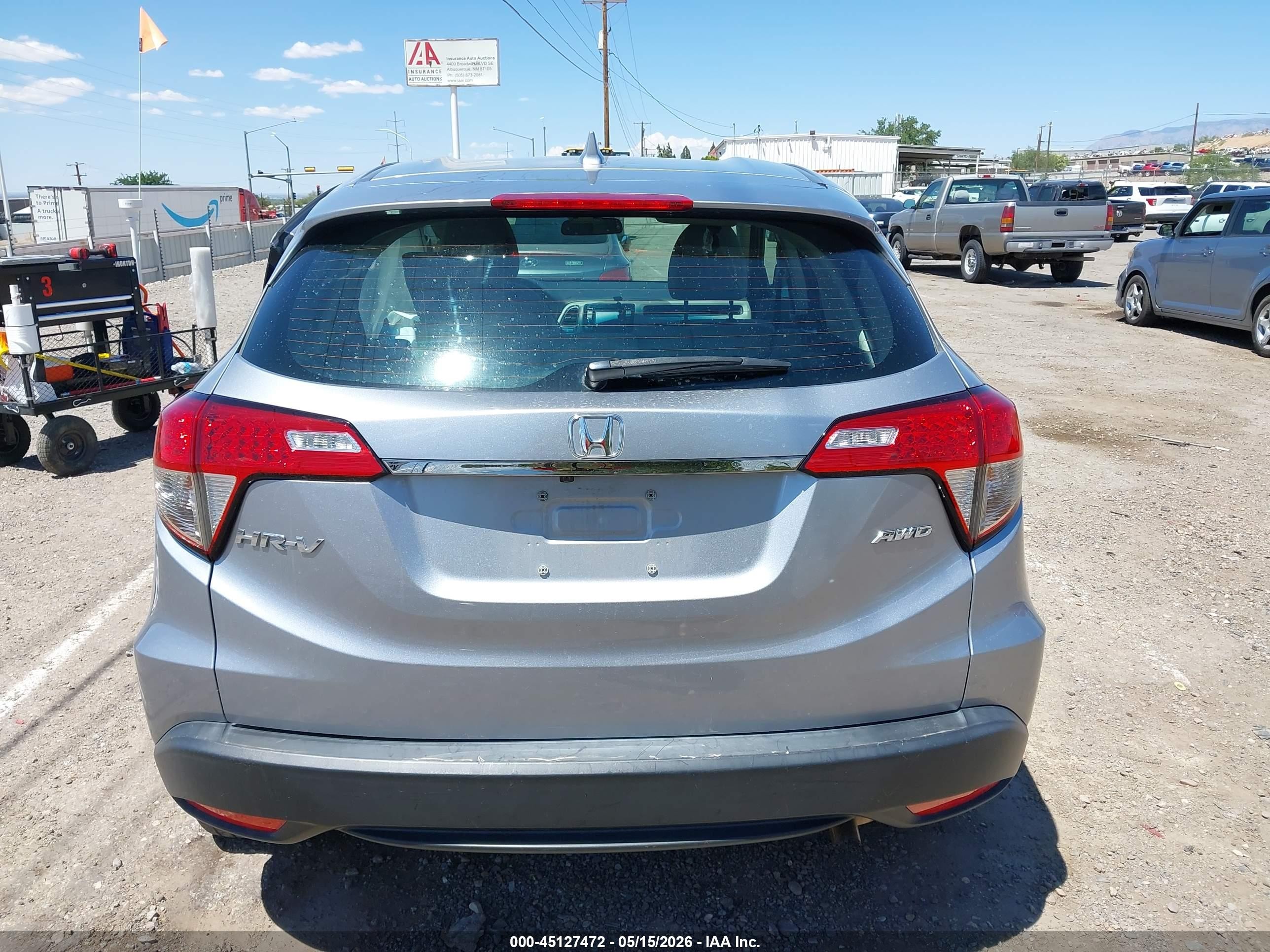 2021 Honda Hr-v Awd Lx Серебряный vin: 3CZRU6H30MM743476