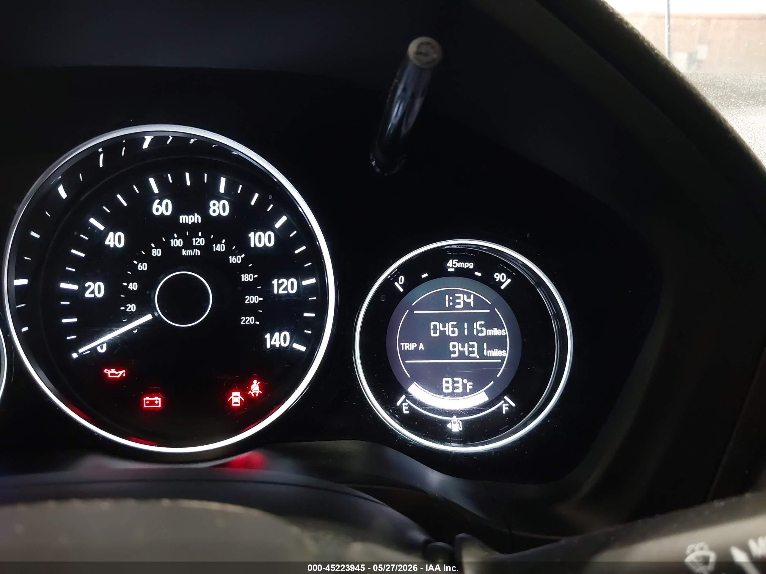 2022 Honda Hr-v Awd Lx Gray vin: 3CZRU6H30NM744936