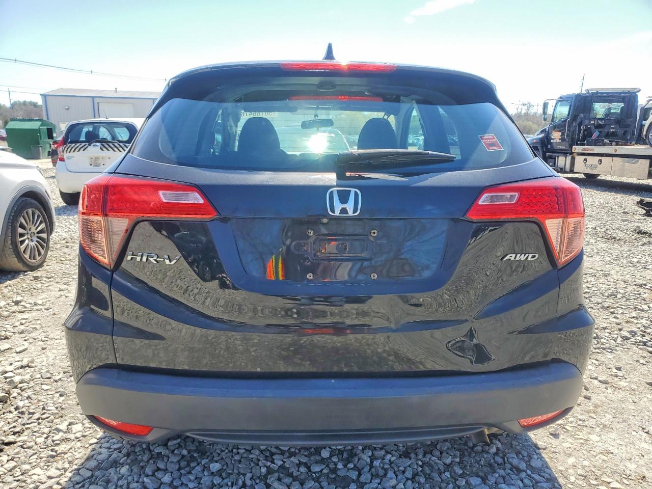 2016 Honda Hr-v Lx Black vin: 3CZRU6H31GM720700