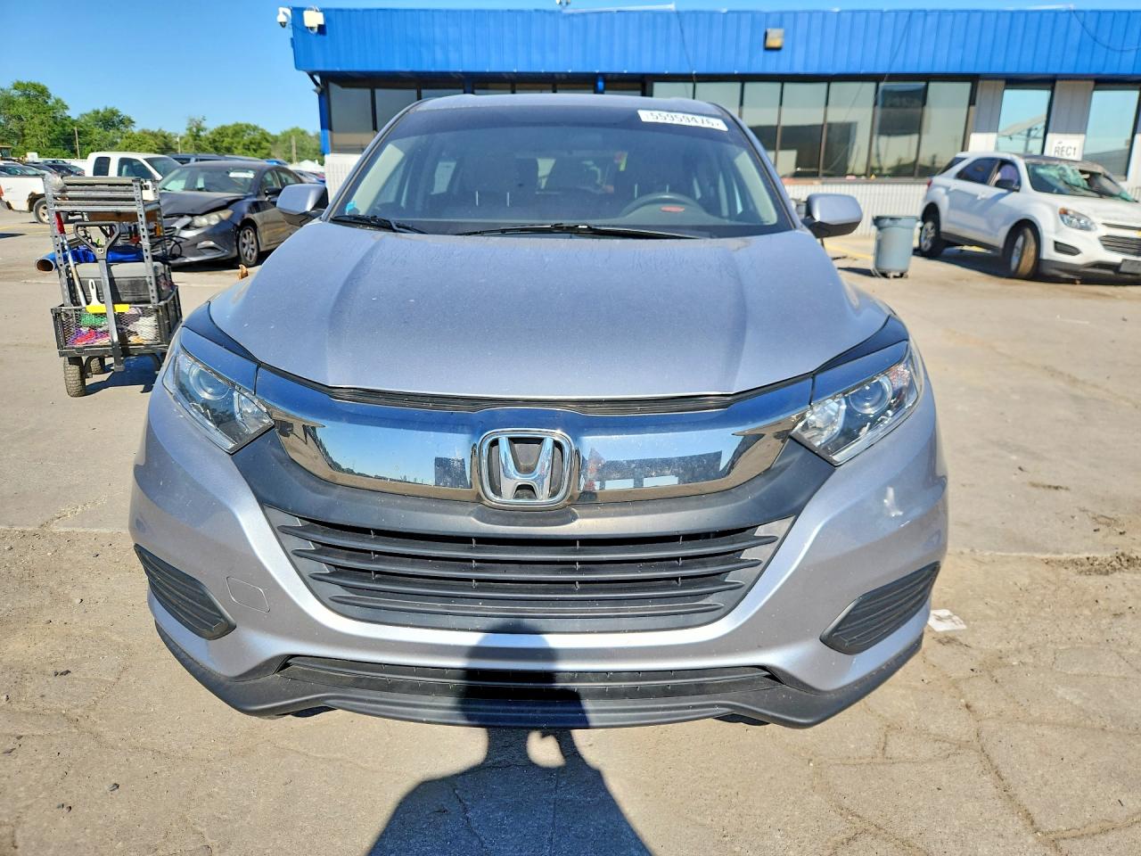 2021 Honda Hr-v Lx Silver vin: 3CZRU6H31MM703147