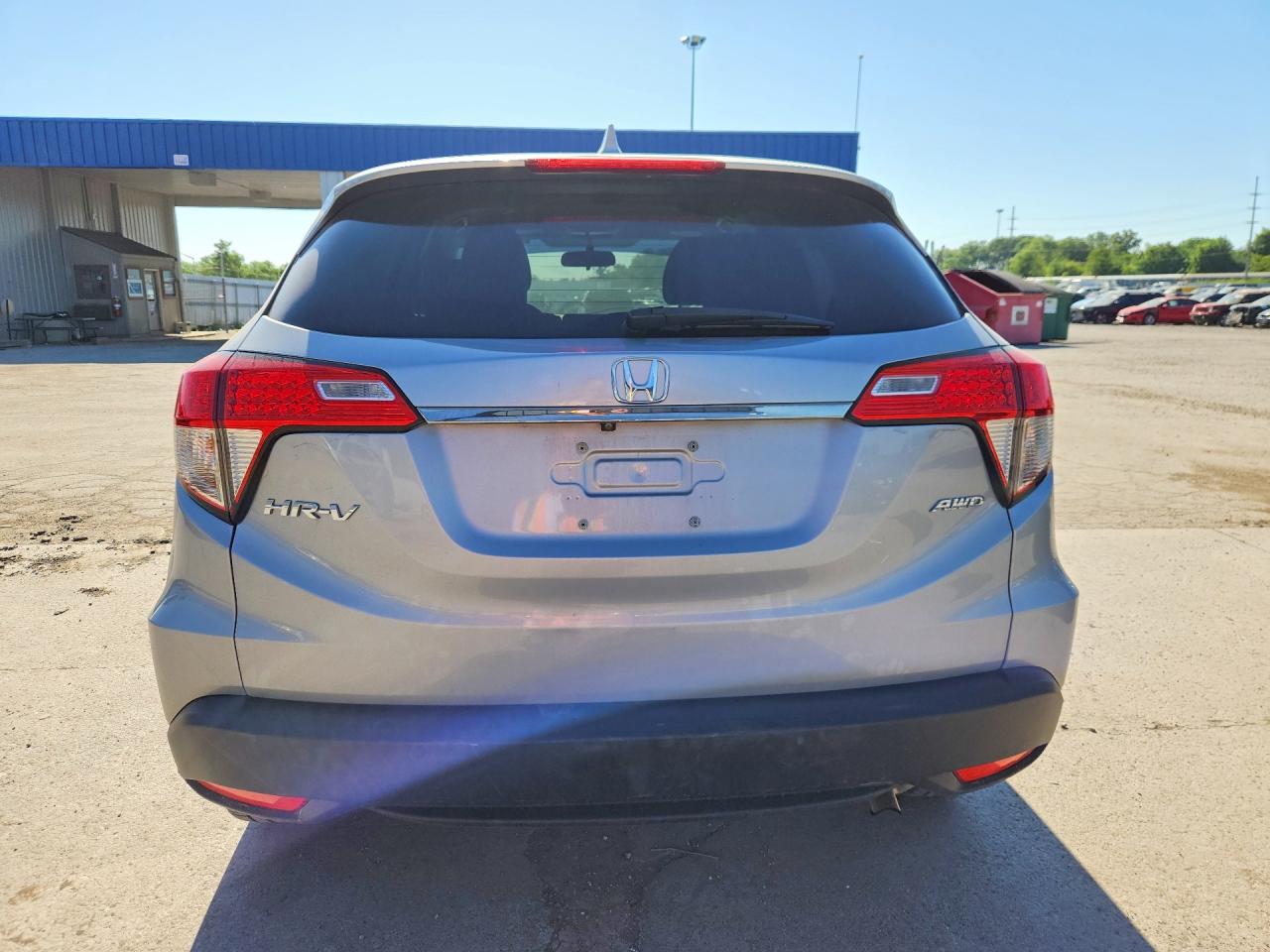 2021 Honda Hr-v Lx Silver vin: 3CZRU6H31MM703147