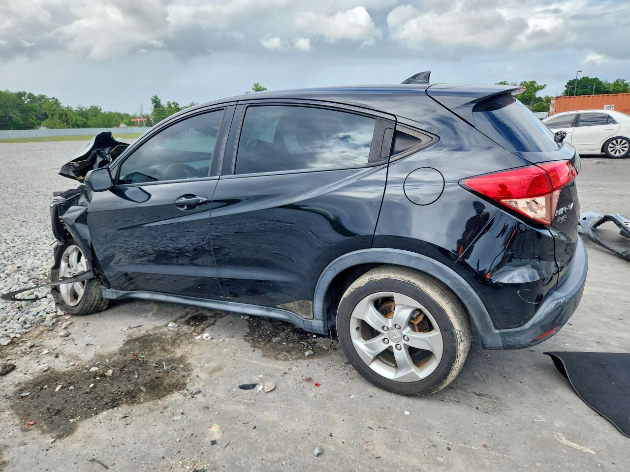 2016 Honda Hr-v Lx Black vin: 3CZRU6H32GM721998
